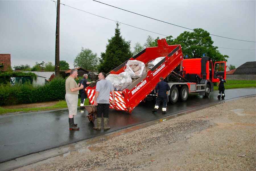 Wateroverlast 5 Juli 2012